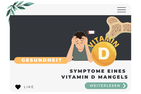 Symptome eines Vitamin D Mangels