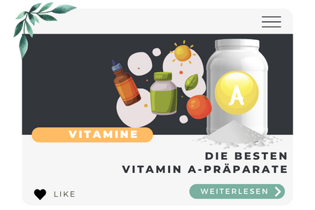 Die besten Vitamin A Präparate 2024